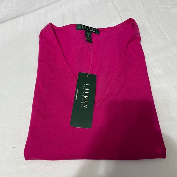NWT- Ralph Lauren pink top - Picture 2 of 6